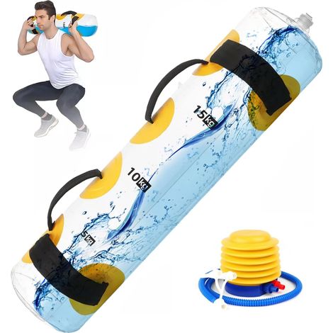 Sac de sable alternatif pliable portable avec pompe à air 20 kg (1/5)