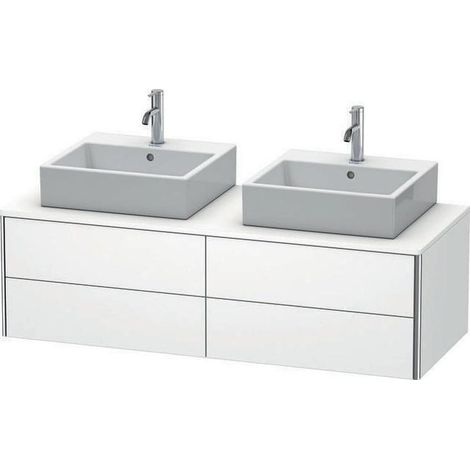 Duravit XSquare Konsolenwaschtischunterbau wandhängend, für zwei (1/4)