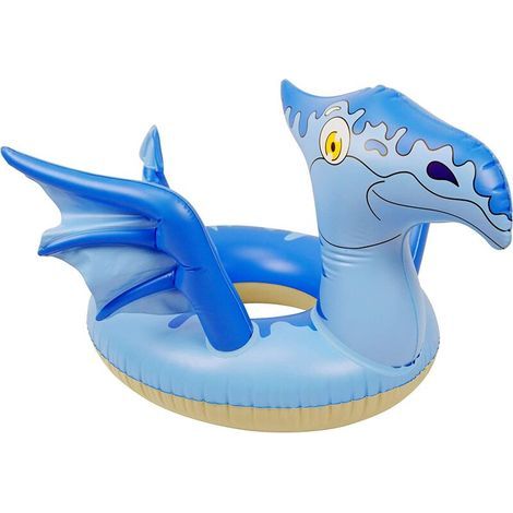 Dinosaurier-Schwimmring für Kinder, aufblasbares Poolspielzeug, Schwimmring mit Penis-Geräusch, aufblasbares Poolspielzeug für den Sommer (1/5)