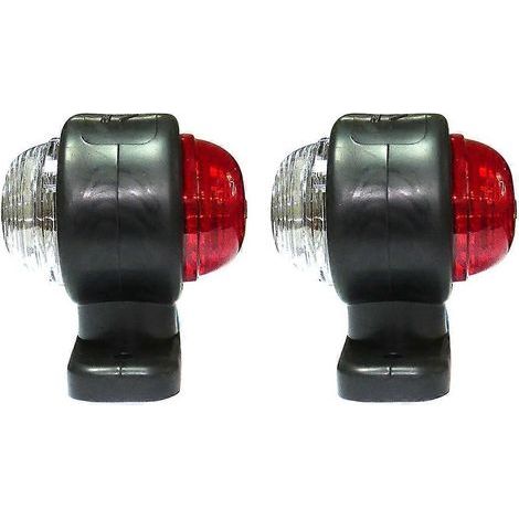 LED-Seitenmarkierungsleuchten, Front- und Rückleuchten, Anhängerbeleuchtung, Seitenblinker – 6,555 cm (1/3)