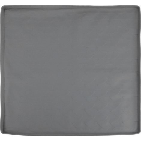 Tapis supérieur pour laveuse et sécheuse 23,6 X 23,6 pouces, housse en Silicone pour Machine à laver, gris