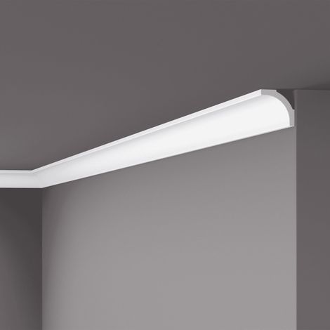 Eckleiste NMC B2 NOMASTYL Noel Marquet Zierleiste Stuckleiste Zeitloses Klassisches Design weiß 2 m (1/5)