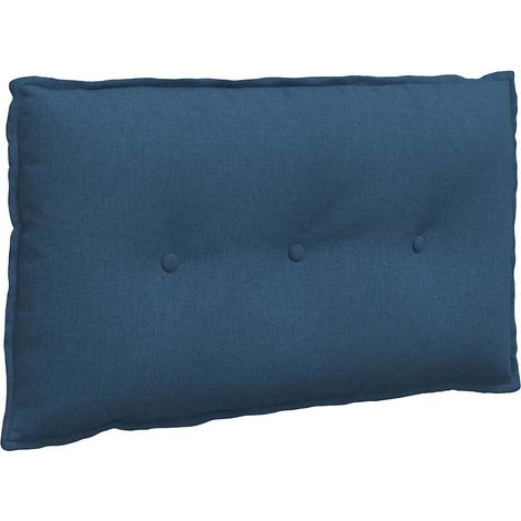 Rückenkissen Blau 80 x 19 x 50 cm Stoff vidaXL (1/5)