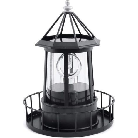 Solarbetriebene, drehbare LED-Scheinwerferlampe, Gartenlaterne für den Außenbereich (1/5)