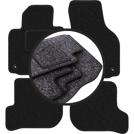 Tappetini in velluto per: Volkswagen Golf V hatchback, variant, station wagon (2003-2009) antracite (1/5)