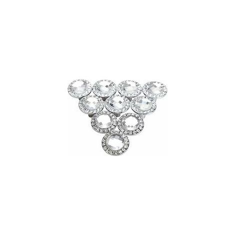 10 pomos redondos plateados de 30 mm para puertas, pomos con cristales brillantes de 30 mm para puertas de armarios de cocina y cajones.