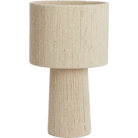 Lampe de table - beige - Pitino - jute - E27 - 1883143 - Light & (1/5)