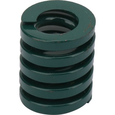 Satz mit 2 grünen Federn für hochbelastbare Formwerkzeuge, Außendurchmesser 25 mm, Innendurchmesser 12,5 mm, Länge 60 mm, Typ TH25 (1/3)
