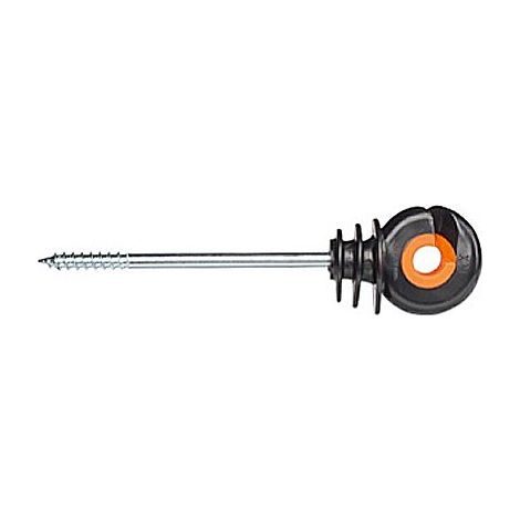 Isolatore distanziato 10 cm a vite XDI per pali in legno, filo e corda 20 o 100 pezzi: Isolatore distanziato 20 pezzi