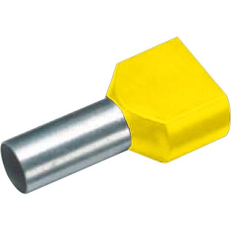 Cimco 18 2436 terminales de cable amarillo 100 piezas