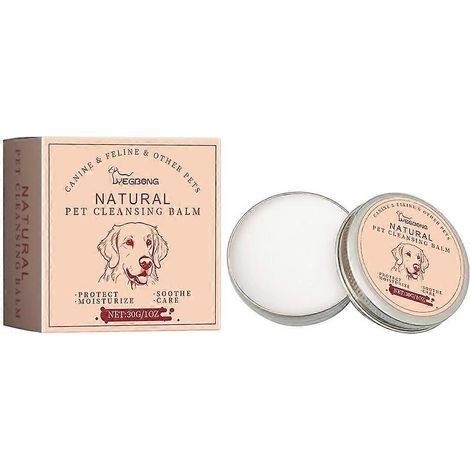Baume nettoyant pour animaux, baume démaquillant non irritant et efficace, pour les yeux. (1/4)