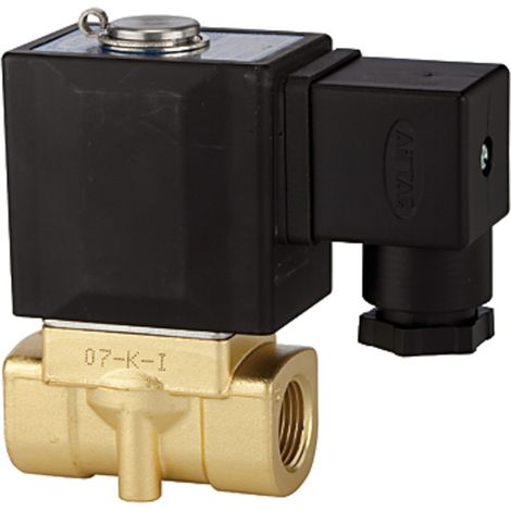 Riegler 2/2-Wege-MV., MS, NC, direktg., 24 V DC, G 1/8, PN 0-30 bar (1/3)