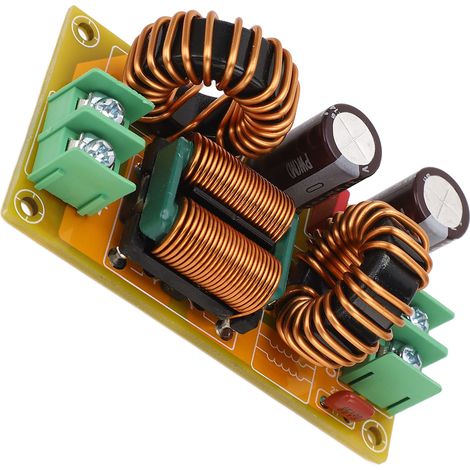 Filtre EMI 20 A, carte de filtre d'alimentation CC EMC, suppresseur de bruit LC, filtre passif (1/5)
