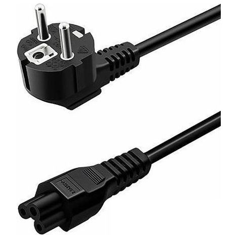 Câble d'alimentation de type F européen pour C7 GREEN LYCA, 1,5 m, 250 V/10 A - Noir (1/2)