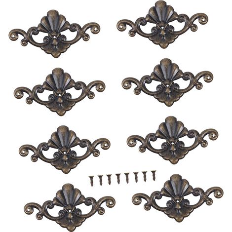 Protections d'angle (8 pièces) style vintage : renforcent les joints (1/5)