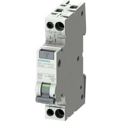 Siemens FI/LS 1P+N 6KA TYP A(G) C 16A (5SV13167LK16)