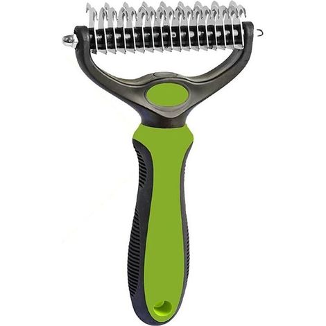 Brush to fibers trips for dog and cat, comb for dog and cat, comb for dog, brush of grooming for animals of company cat, brush of grooming for dog (1/5)