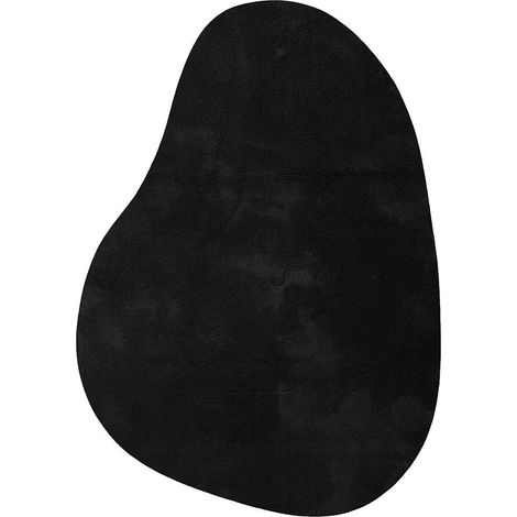 Tapis de sol,Tapis HUARTE Noir 140 x 200 cm Polyester CFW243771 (1/5)