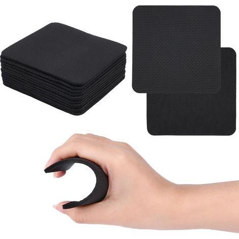 Poignées D'haltérophilie en Cuir, Sangles D'haltérophilie, Multi-Grip Pads avec Soutien Rembourré, Dragonnes de Maintien de Poignée pour Soulevé de Terre Dynamophilie Barre de Traction (1/5)