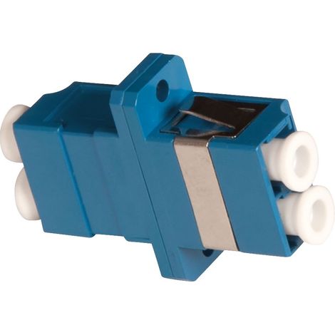 Adattatore Lanview LC duplex OS2 monomodale in zirconio, LVO231287