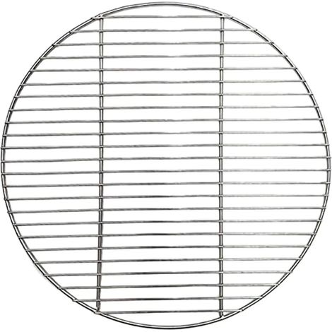 Grille de cuisson ronde en acier inoxydable de 30 cm35 cm (1/2)