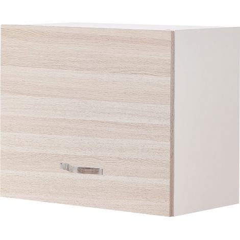 Pensile da Cucina Ribaltabile Muro Armadio Sospeso in Legno Parete Colore Olmo