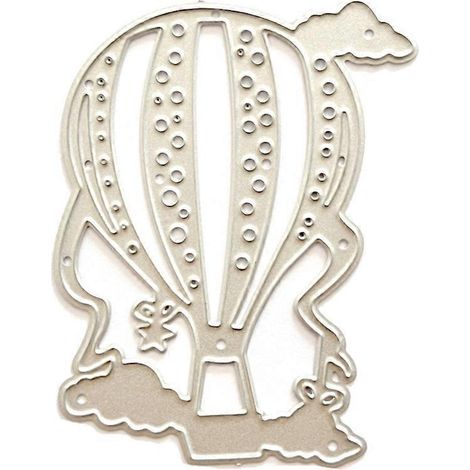 Metall-Stanzformen Heißluftballon DIY Scrapbooking Dekoratives Prägepapier