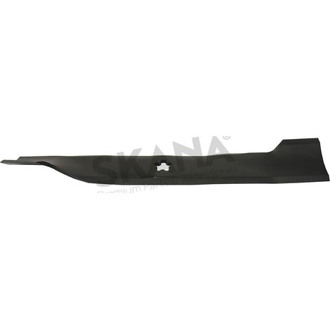 Aufschlagschneideblatt, anpassbar für Rasentrimmer 48 Ariens - Ayp - Husqvarna - Poulan - L: 425 mm - Zentralbohrung mit 5 Zacken, Eingebaut