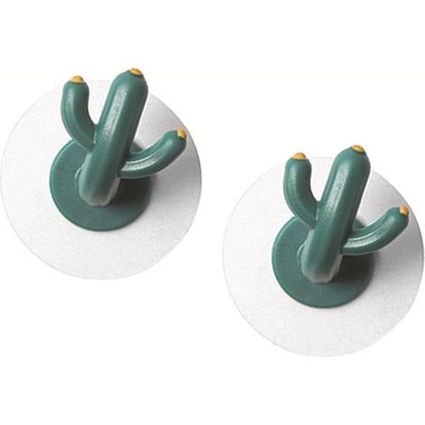 Set of 2 Strong Adhesive Hooks for Wall Decoration, Pretty (1/5)