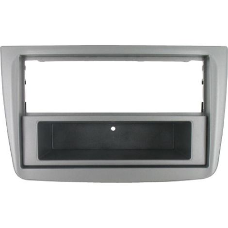 Facade autoradio Caliber RAF4017 compatible avec Alfa-Romeo Mito 08-13 argent