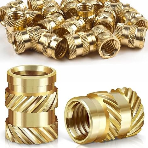 Insert Fileté 20 Pièces Douilles Filetées en Laiton pour les Composants en Plastique et d'impression 3D - insert impression 3d (1/4)