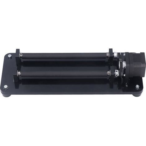 Kit de rouleau rotatif laser 360° pour graveuse, réglage en 3 hauteurs, accessoire de marquage cylindrique, compatible machine de gravure CNC (1/5)