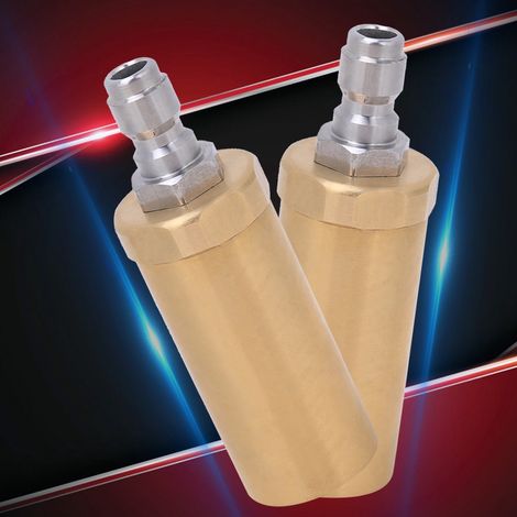 Rotierende Sprinklerdüse mit Messing-Keramikkern für den Haushalt, 360° drehbar, passend für Autowaschanlagen, 3600 PSI, 1,2 mm/2,0 mm (1/5)