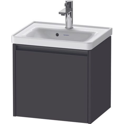 Duravit Ketho.2 Waschtischunterbau wandhängend, 1 Auszug, (1/2)