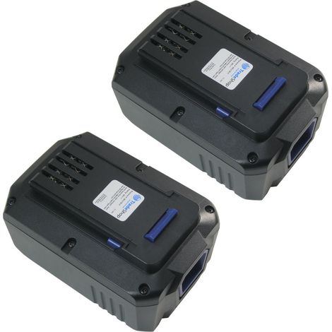 2x Trade-Shop Premium Li-Ion Akku 36V / 4000mAh / 144Wh für LUX-Tools Highwheel-Akku-Rasenmäher A-36 Li/38 H ersetzt 36LB2600, 36LC01 (1/4)