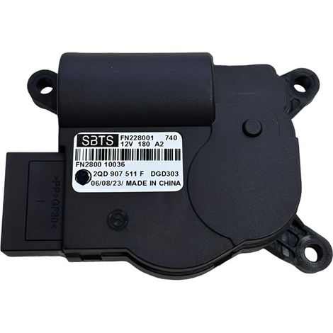Actionneur de volet d’air pour Volkswagen et Škoda – Moteur électrique pour clapet de ventilation, compatible avec référence 2Q0907511F dengyankun (1/4)