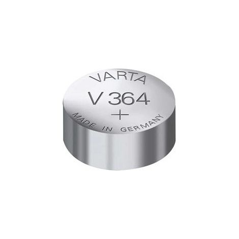 Varta SR60 Mikroknopfbatterie – V364 1,55 V Blister 1 Einheit ø6,8 x 2,15 mm