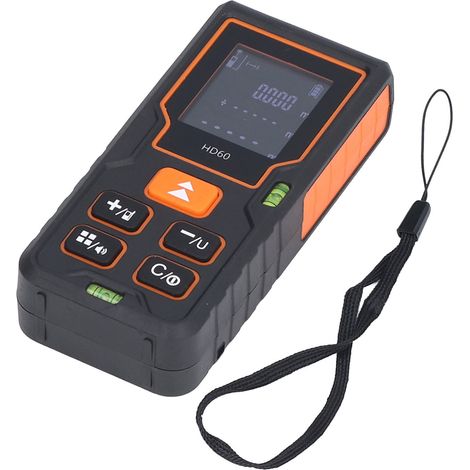 Télémètre Laser 60m pour Bâtiment et Génie Civil - Mesure de Distance Haute Précision (1/5)