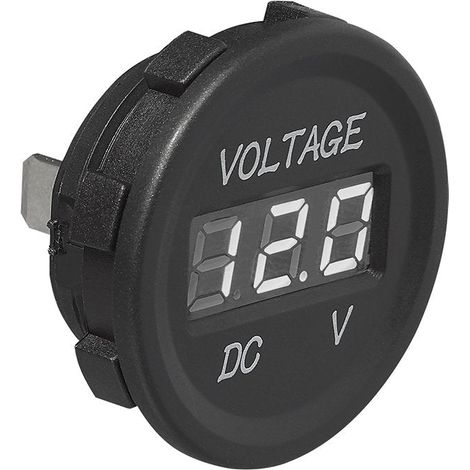 Volt metro digital de empotrar 6 30V