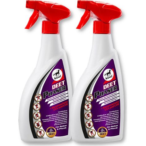 Leovet Deet Phaser 2x550ml Insektenschutz Bremsenschutz Fliegenschutzmittel (1/2)
