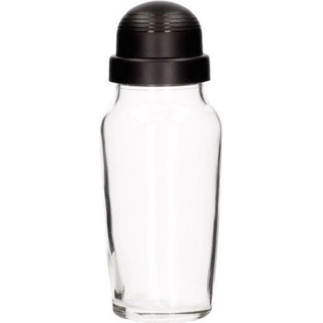 Borgonovo shaker vetro caffè cocktail tappo nero 500 cc