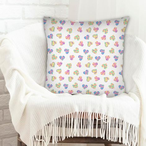 Housse de coussin décorative à la mode pour la maison inaltérable pour mariage, anniversaire, naissance de bébé (1/5)