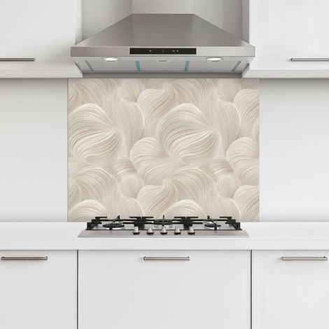CRÉDENCE CUISINE Lines - Ventilateur - Beige 80x60 cm