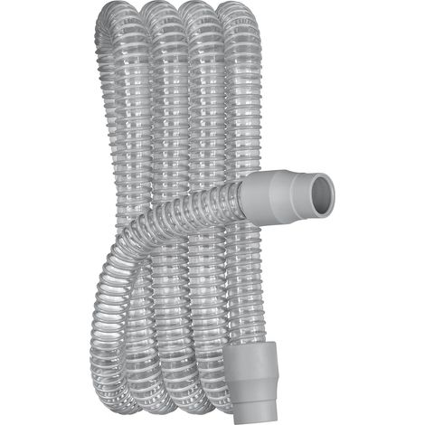 Universal-CPAP-Schlauch, 1,8 m, für alle CPAP-Maschinen, Standard 22 mm, Grau, 1 Stück (1/5)
