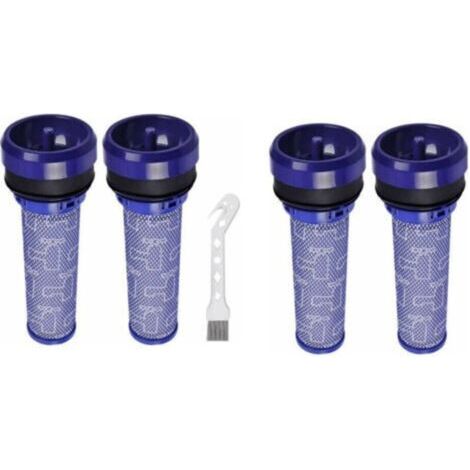 Lot de 4 Filtres Pré-Moteur pour Aspirateur Dyson DC37 DC33C DC39 DC28C DC53 92341301, lavables Pre Motor Filtres pour aspirateur Dyson, 2 filtres et 1 outil de nettoyage（DC39）