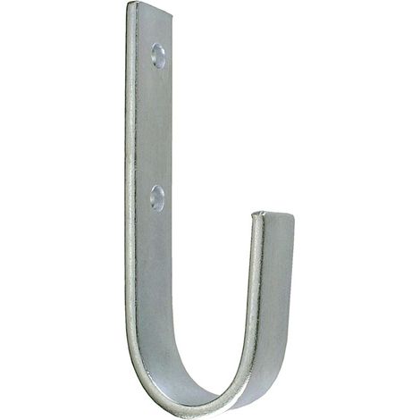 Gancio universale a parete zincato 20 x 110 x 55 x 60 mm.