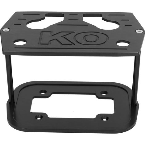 Support de fixation pour batterie Optima 34/78 (noir) pour voitures, camions, bateaux et quads (1/5)