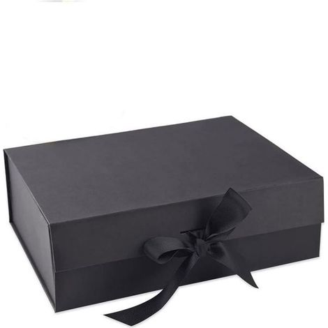 Boîte Cadeau avec Couvercle 2216.58.8 cm, Coffrets cadeaux pliables avec Couvercle Magnétique et Ruban pour Mariages, (1/5)