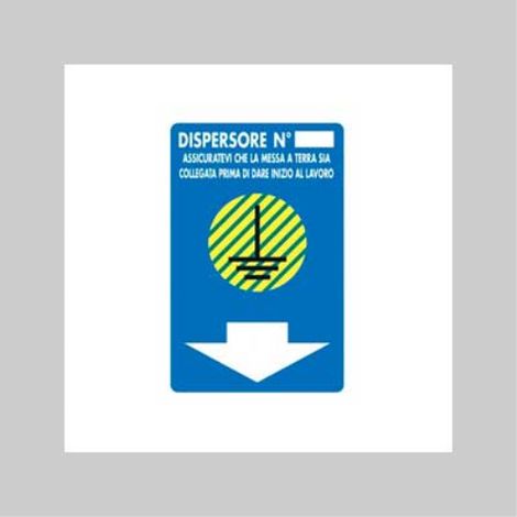 Cartello Dispersore N° 20 x 30 cm 10 Pezzi (1/2)