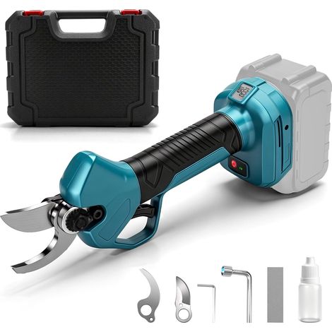 Cordless Pruning Shears for 18V (No Battery) Brushless Motor Max Opening 45mm Electric Branch Saw with LCD Display for Tree Branches Flowers (1/5)